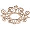 Ekena Millwork Dijon Wood Fretwork Pierced Ceiling Medallion, Alder, 18"OD x 5 7/8"ID x 3/8"T CMWP18X18X0375DIAL - alternate 3